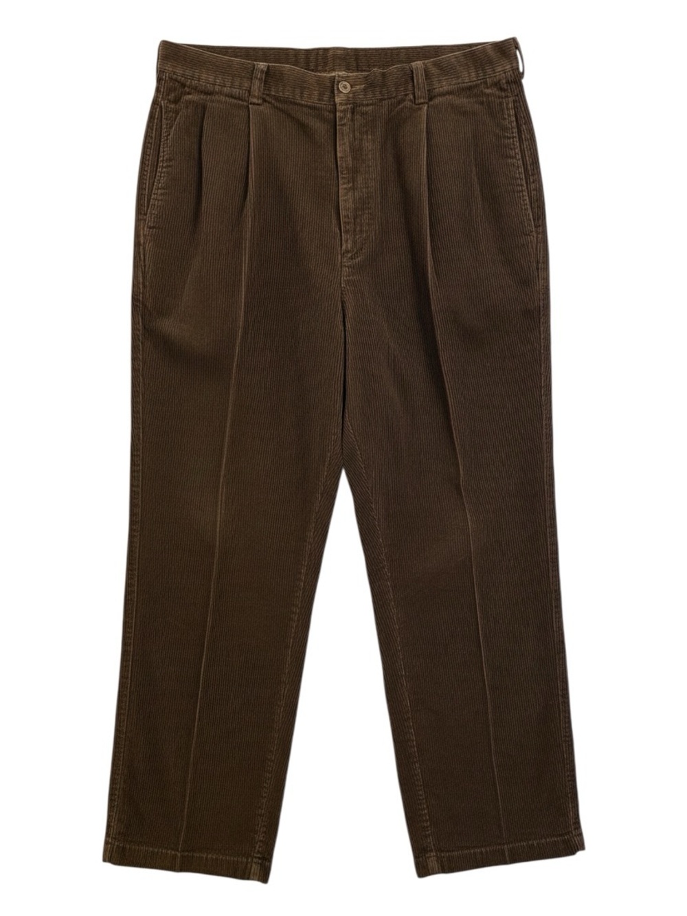 Corduroy Cords Pants Trousers Men's Brown Cotton Cozy Eclectic Grandpa 44x32